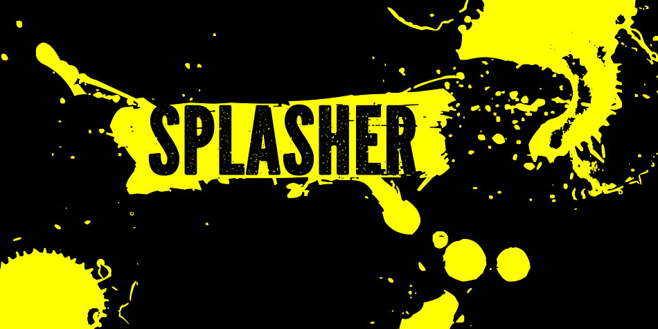 Splasher is a set of 94 unique ink, paint and coffee splatters that can be quickly used in your design.