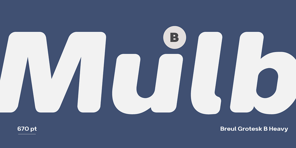 Breul Grotesk has extensive Latin language support.