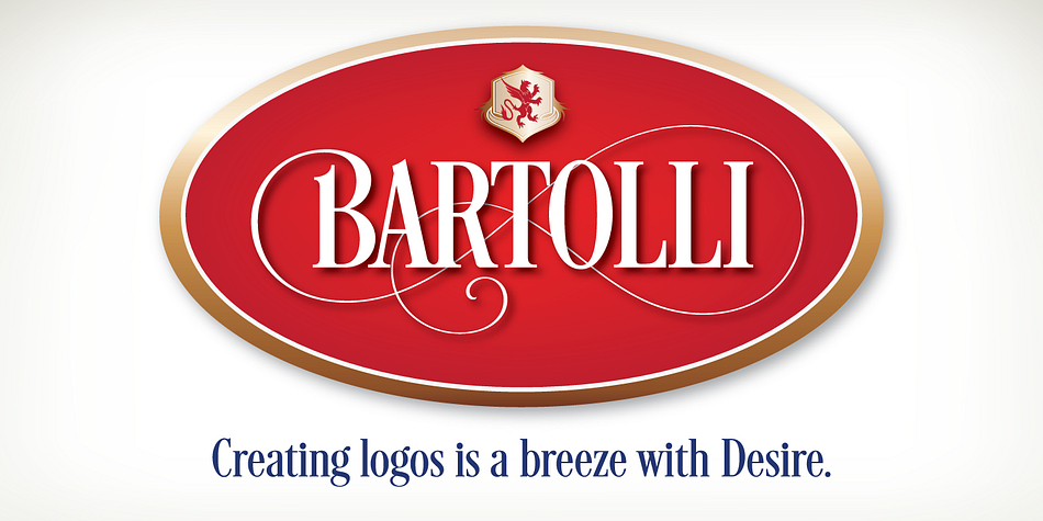 Featuring 644 alternate letters, 98 ligatures, 8 flourishes and 6 catchwords, Desire offers an expansive set of options to create logos, headlines and titling.