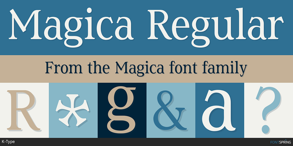 Magica Regular Font