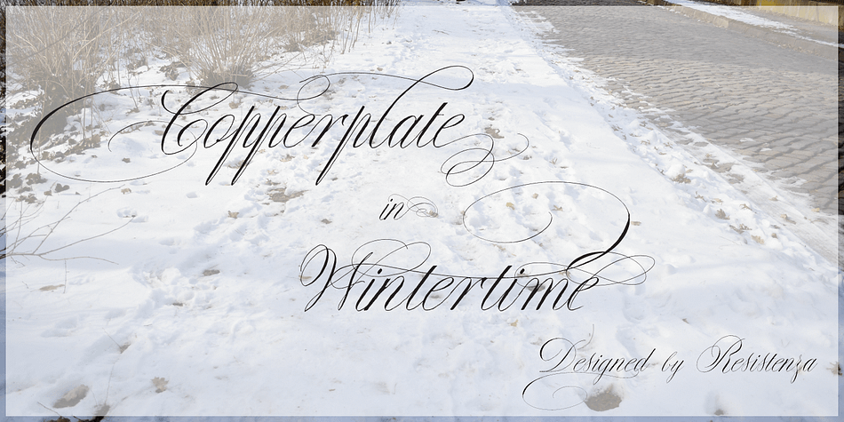There are also many opentype features like alternates and beautiful swashes.