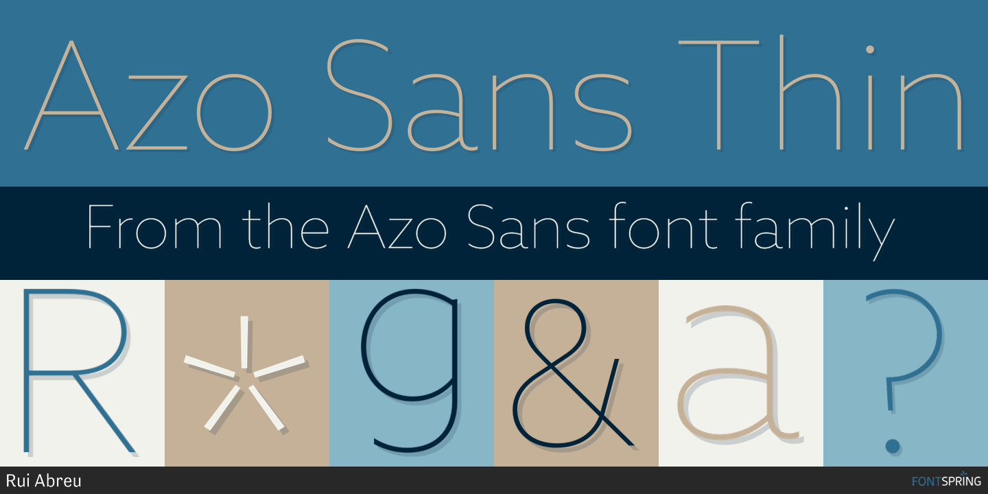 Azo Sans Upright Font