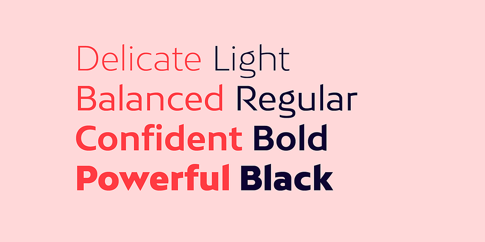 Highlighting the Bw Mitga font family.