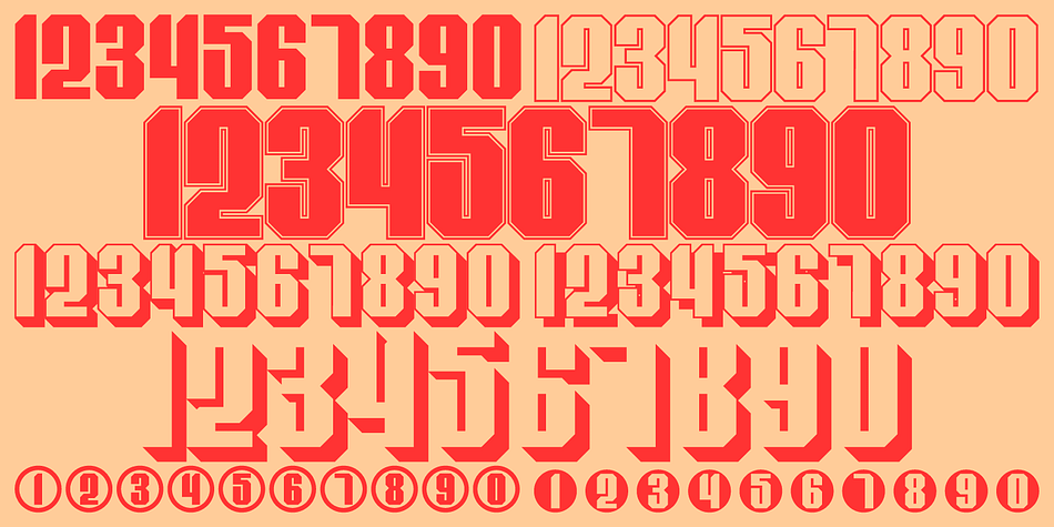 This typeface has ten styles  and was published by Gerald Gallo Fonts.