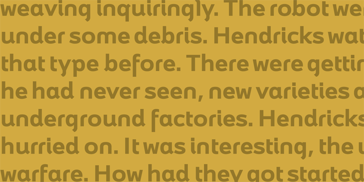 Highlighting the Brisko Display font family.