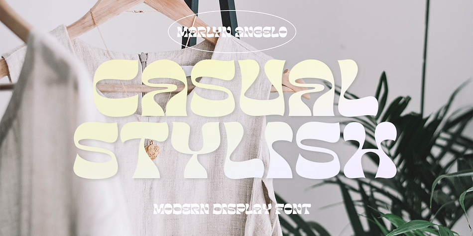 Marlyn Angolie is a a two font family.
