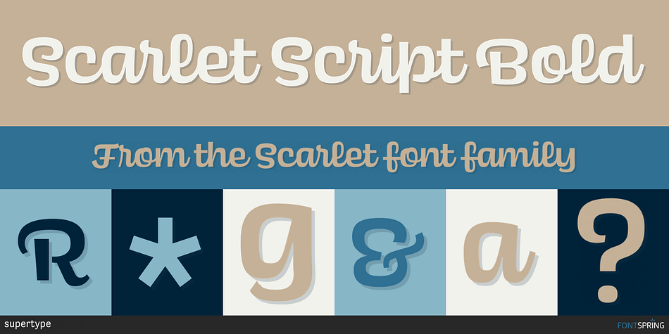 Scarlet Script Font