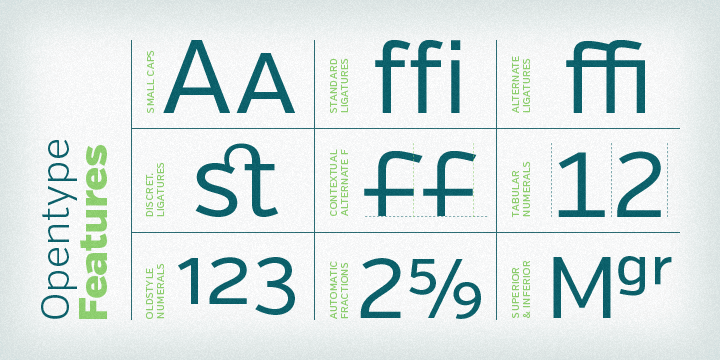 Emphasizing the popular Verb font family.