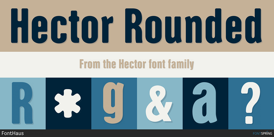 Hector Rounded Font