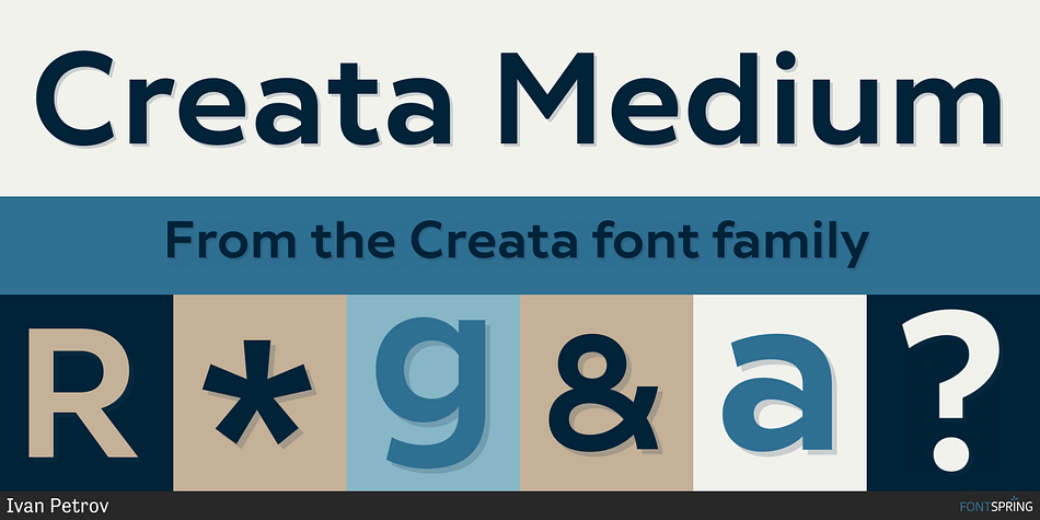 Creata Medium Font