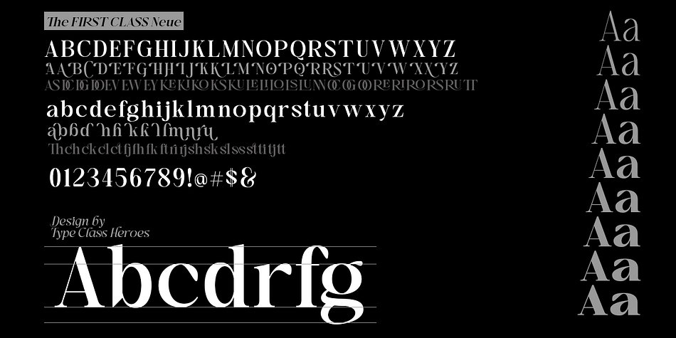 First Class Font