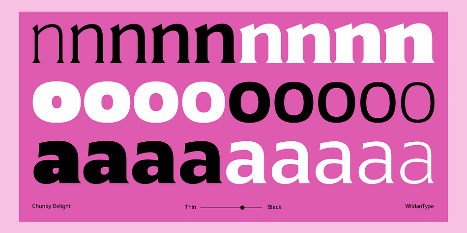 Chunky Delight Font