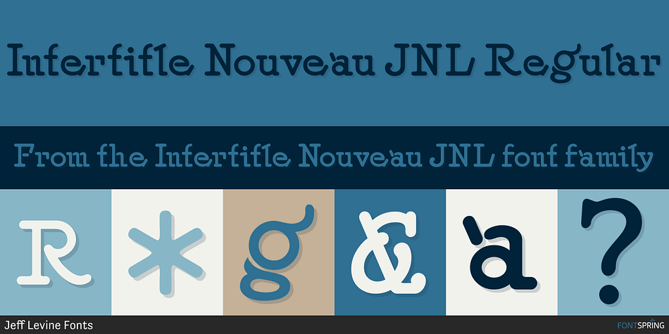 Intertitle Nouveau JNL Regular Font