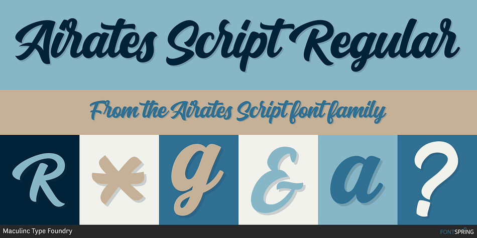 Airates Script Regular Font