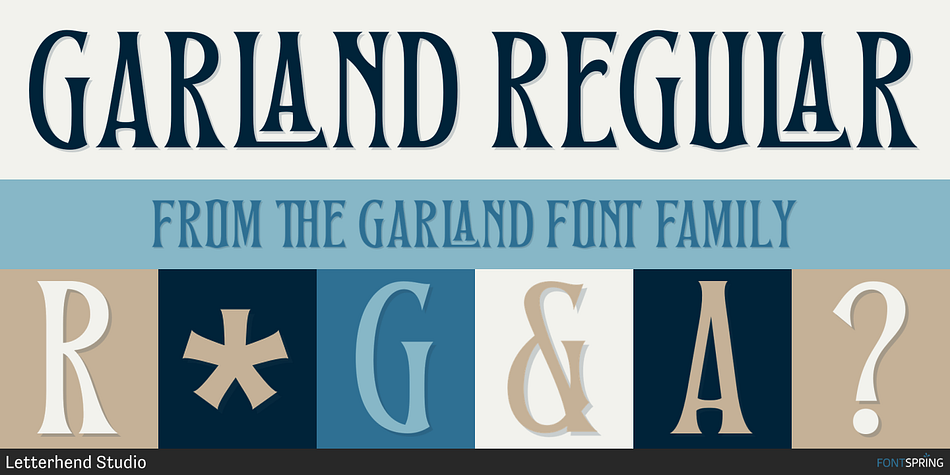 Garland Regular Font