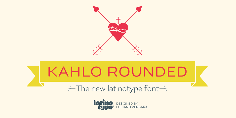 Kahlo rounded is a new version that plays hipster style with a Latin flavor.