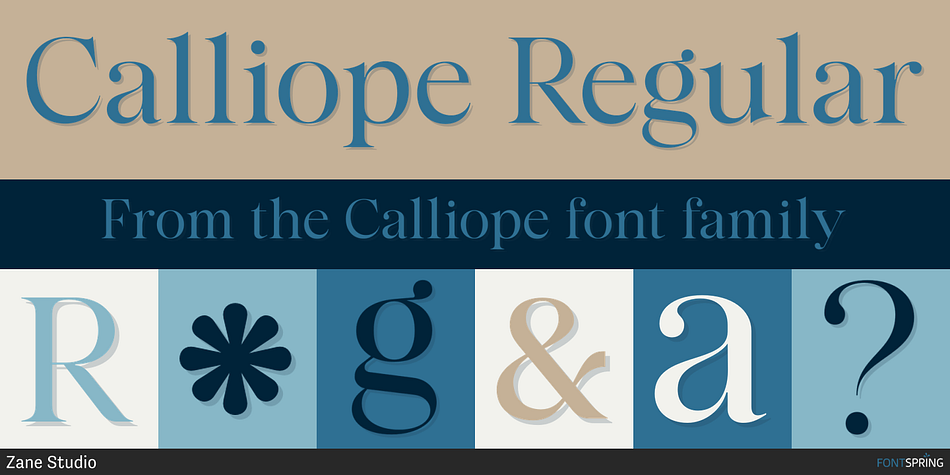 Calliope Regular Font