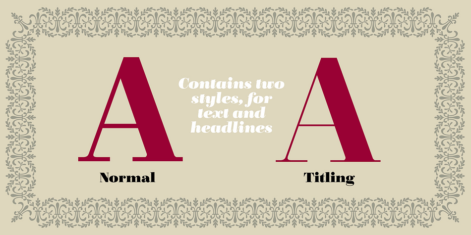 Highlighting the Bridone font family.