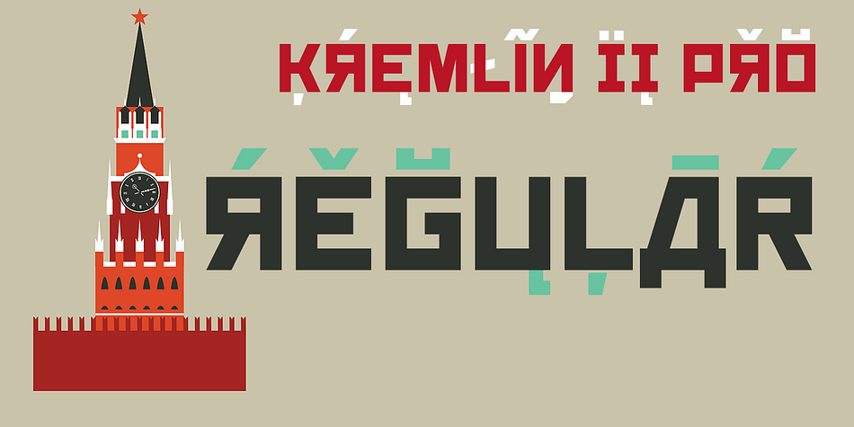 To a native russian this of course looks very silly indeed, so to make amends for toying with their letters I have also included a full proper and genuine cyrillic character set.