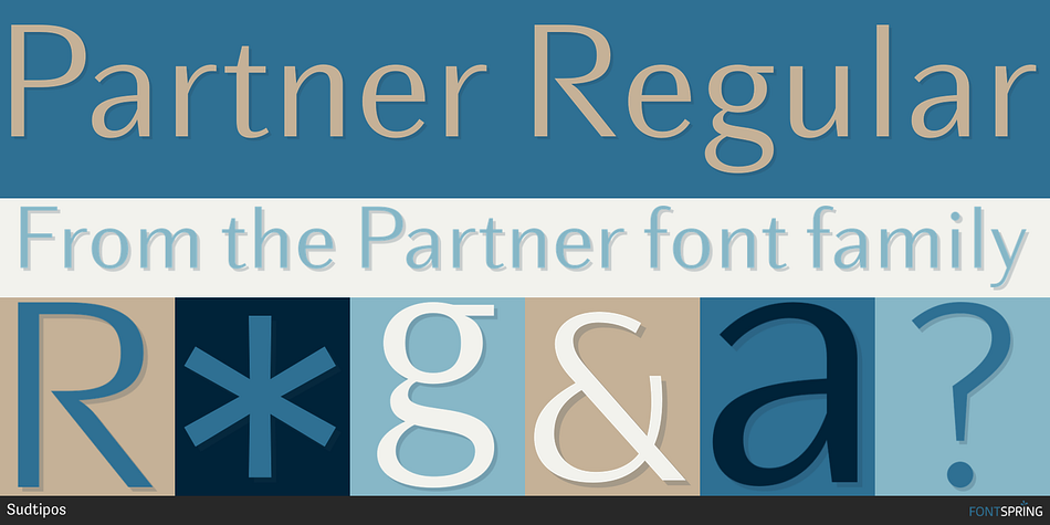 Partner Regular Font