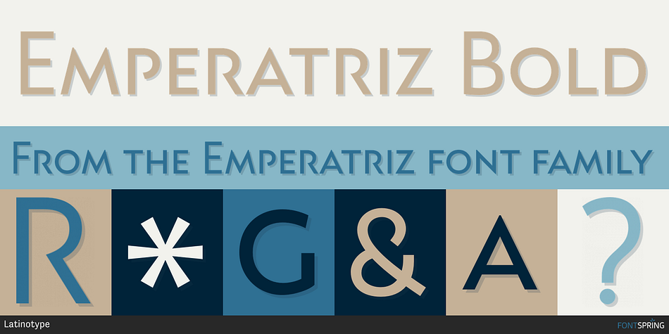 Emperatriz Bold Font