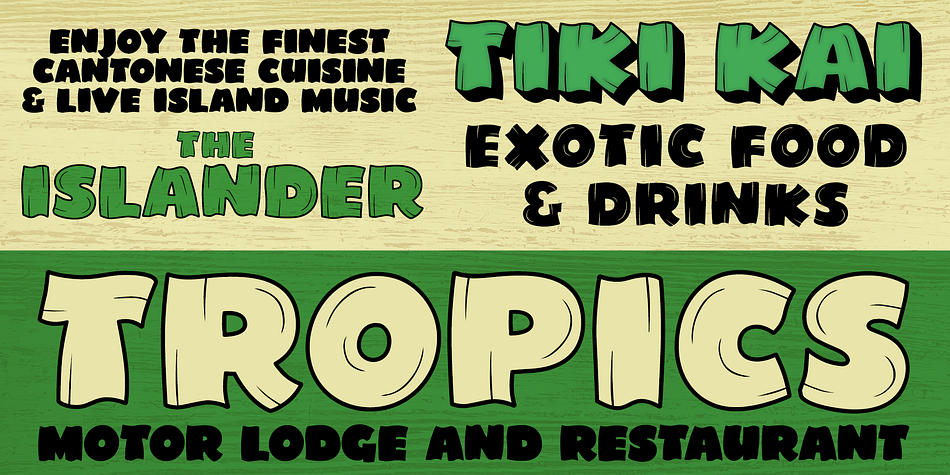 Tahitian Shores Font