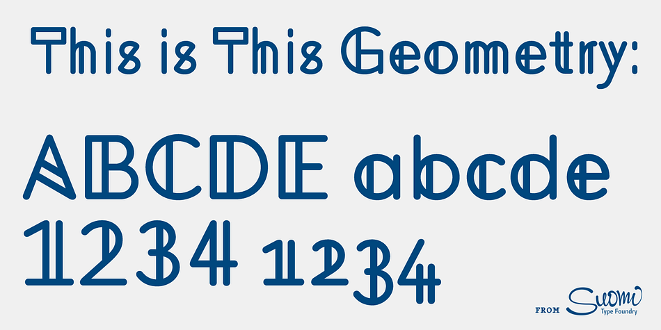 Emphasizing the favorited This font family.