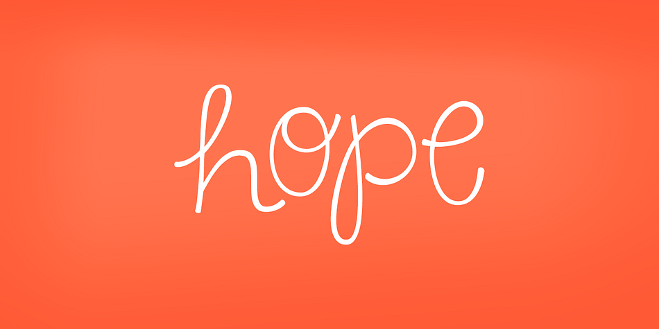 Emphasizing the favorited KG Say Something font family.