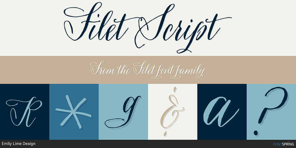 Filet Script Font