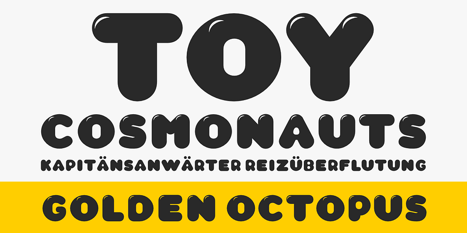 A »Trash« version is also included if you like dirt typefaces.
