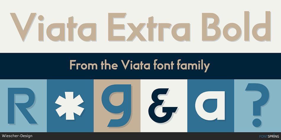 Viata Extra Bold Font