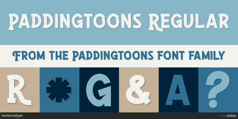 Paddingtoons Regular Font