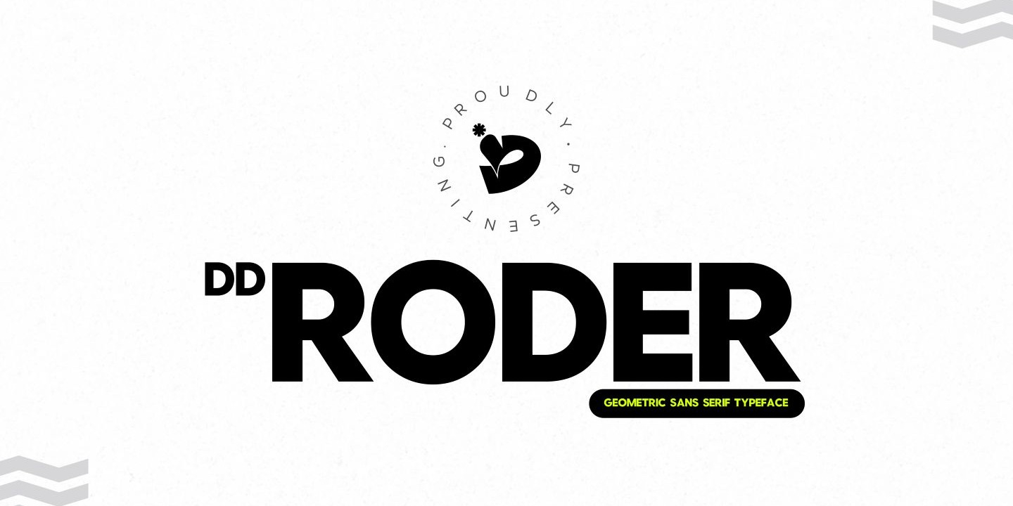 RODER Regular Font