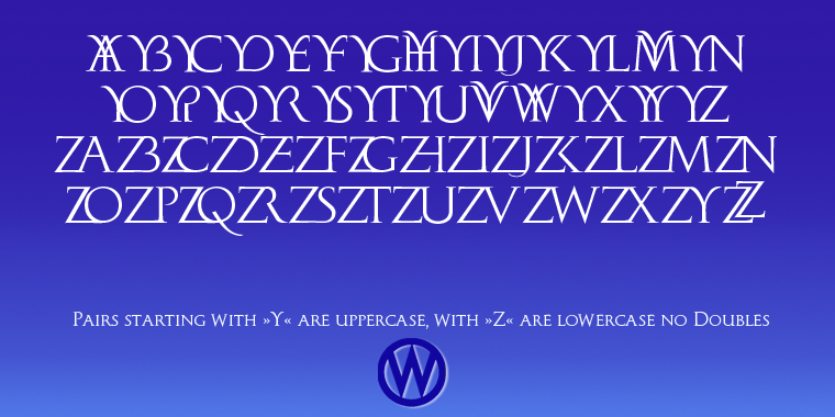 Emphasizing the popular Monogramma font family.