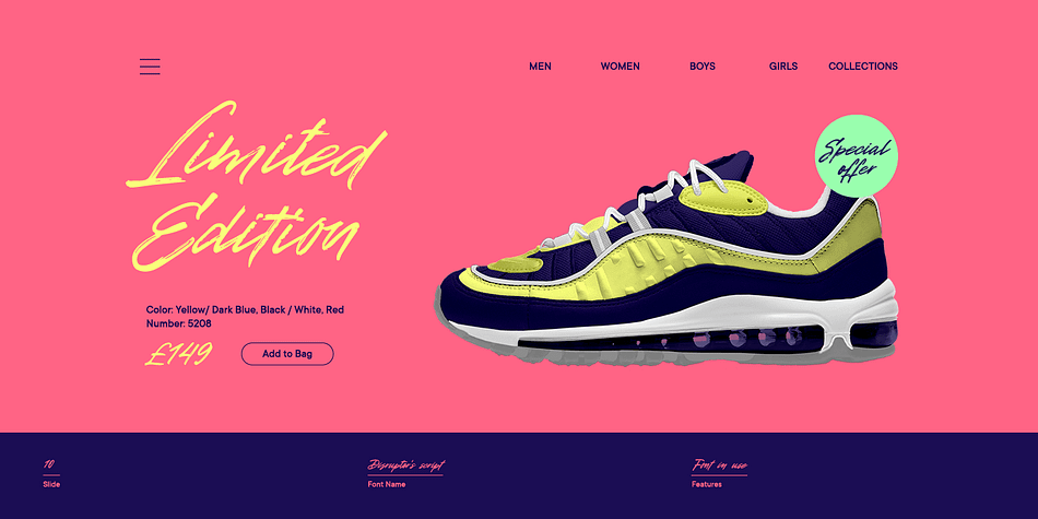 Disruptor's Script Font | Fontspring