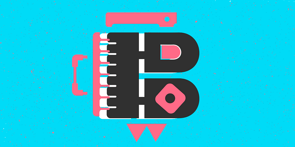 Forma is a a five font family.