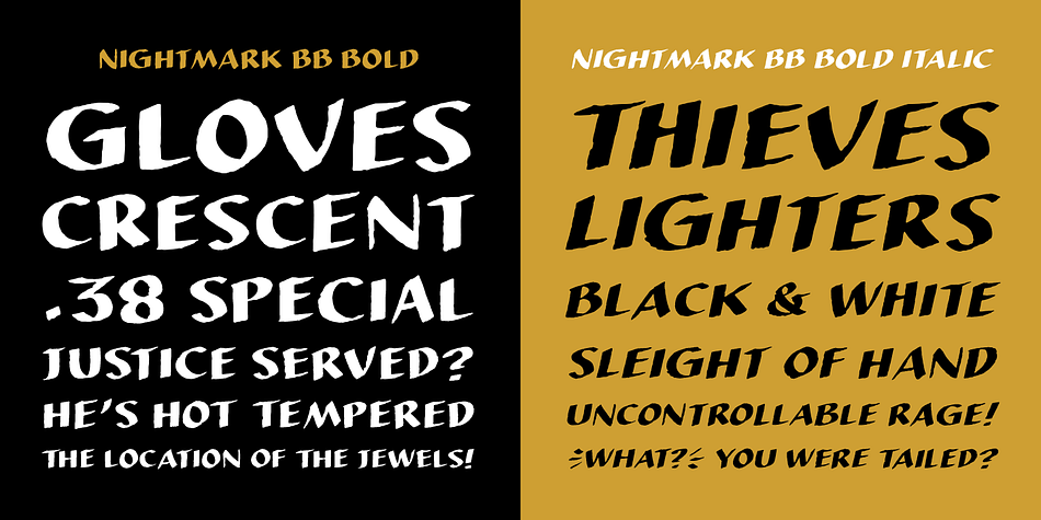 Nightmark – Blambot Comic Fonts & Lettering