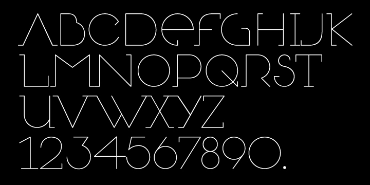 Tres Tres Chic font family sample image.