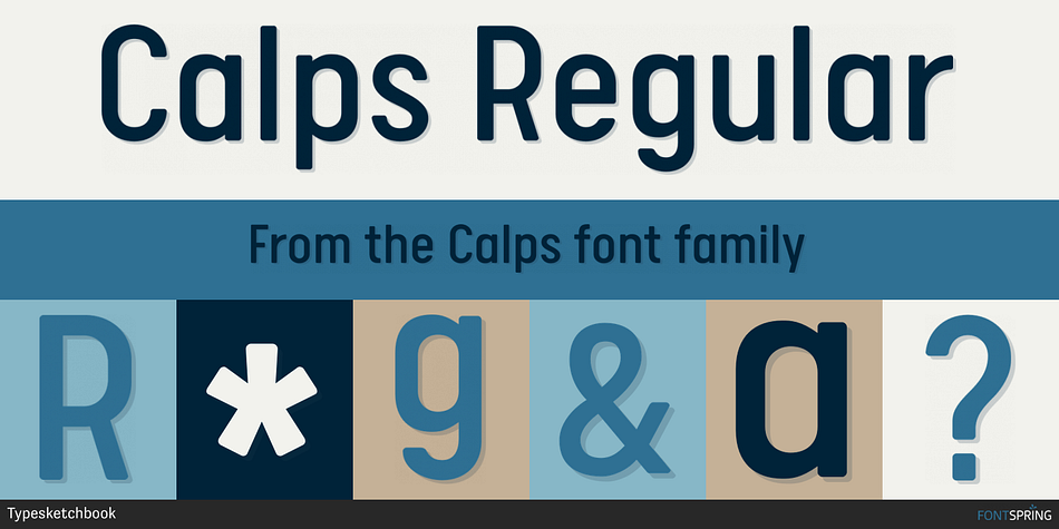 Calps Regular Font