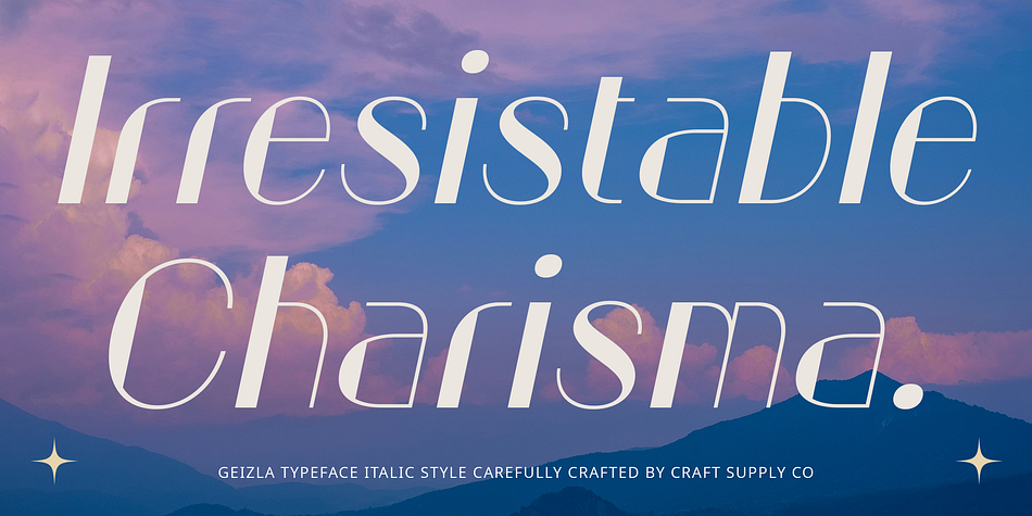 Geizla Font