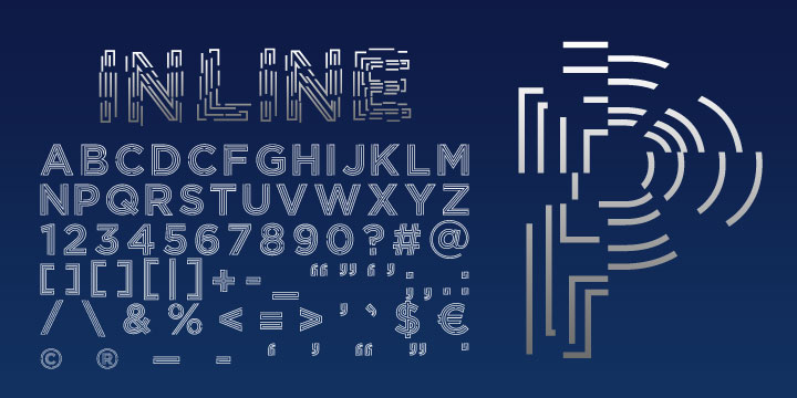 Displaying the beauty and characteristics of the LABYRINTHUS font family.