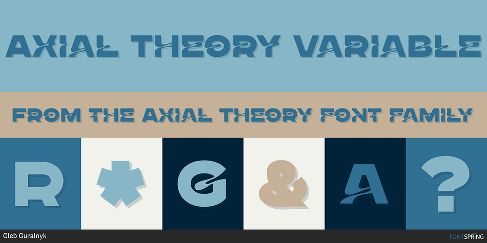 Axial Theory Variable Font