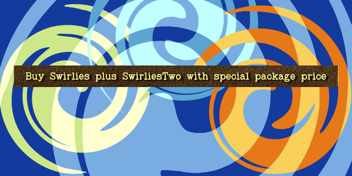 Highlighting the Swirlies font family.