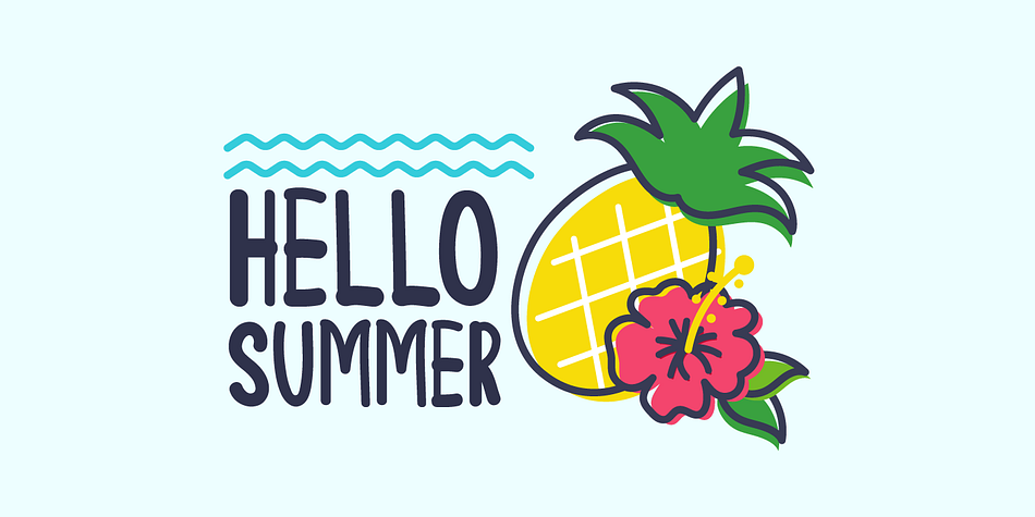 Summer Folk Font