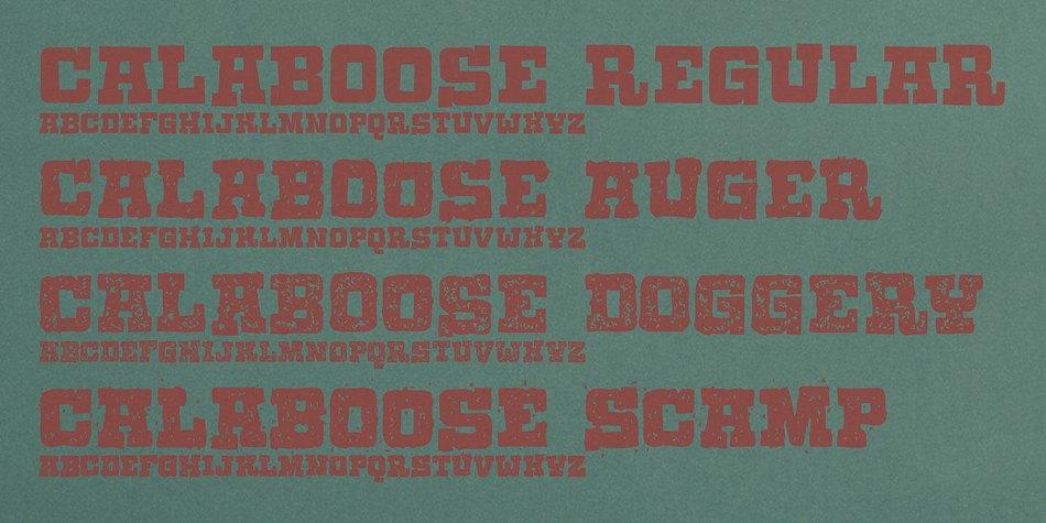 This is my cowboy font, and it