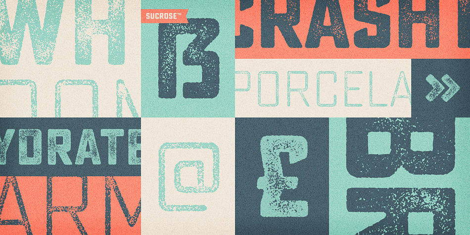 Emphasizing the favorited Sucrose font family.