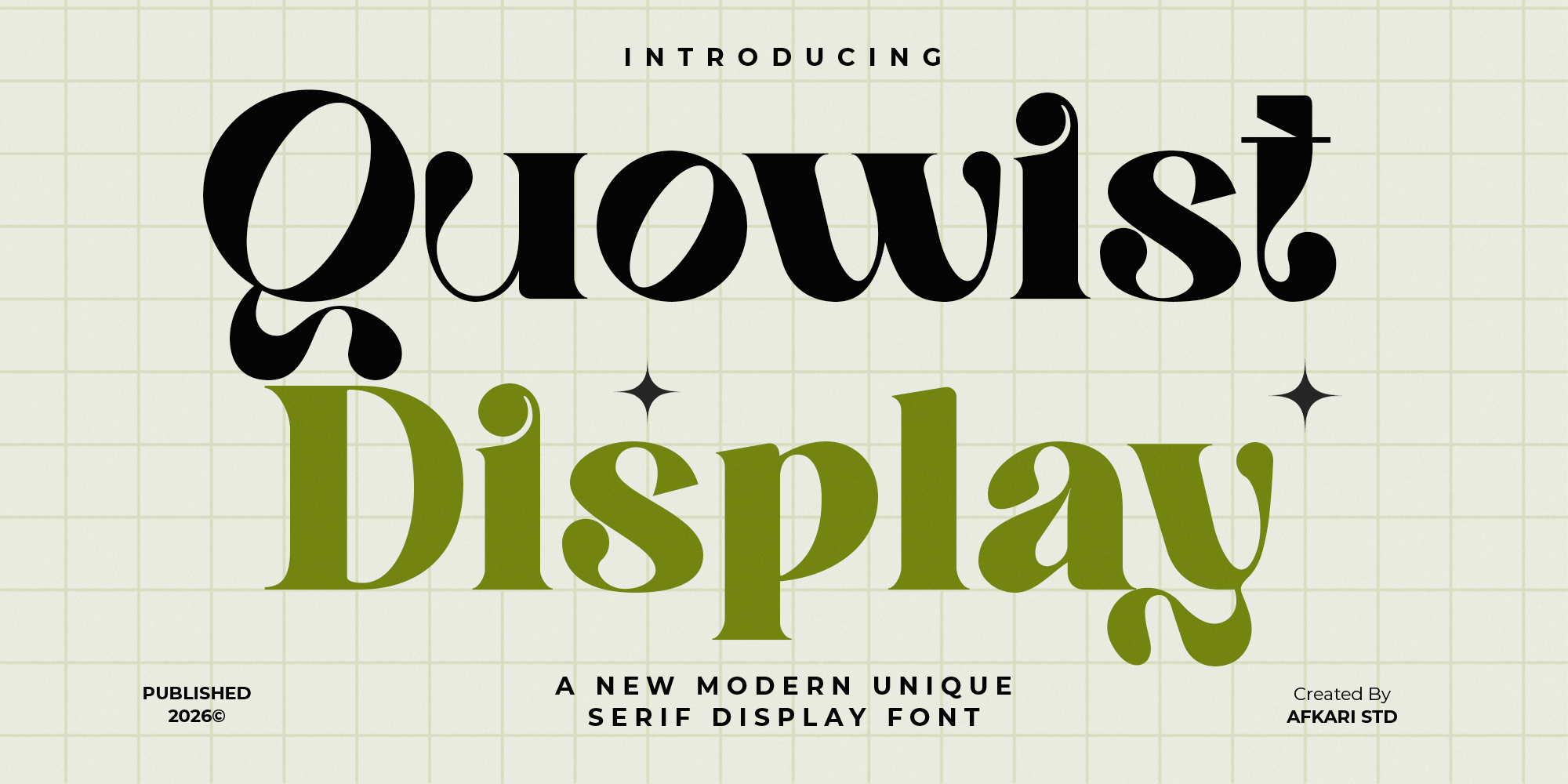 Quowist Display Font