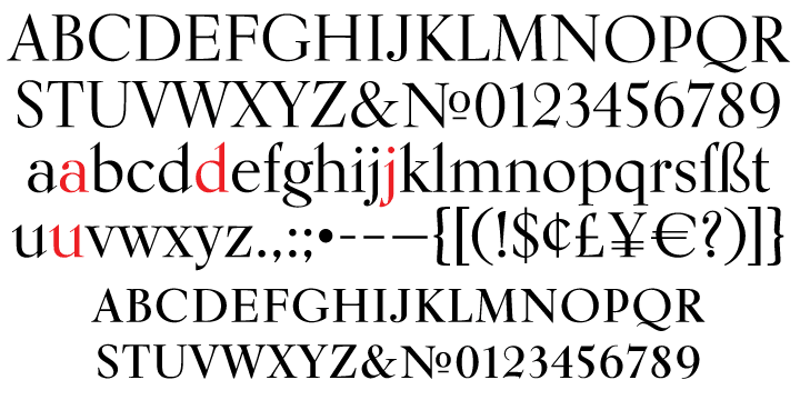 At the time, being the first major Swedish typeface to be designed in over a century, it became an instant hit with publishing houses in Sweden.