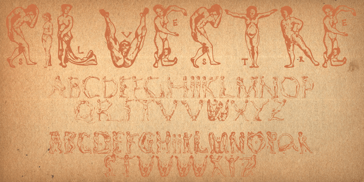 A complete figurative alphabet was published by one Peter Flotner (ca.