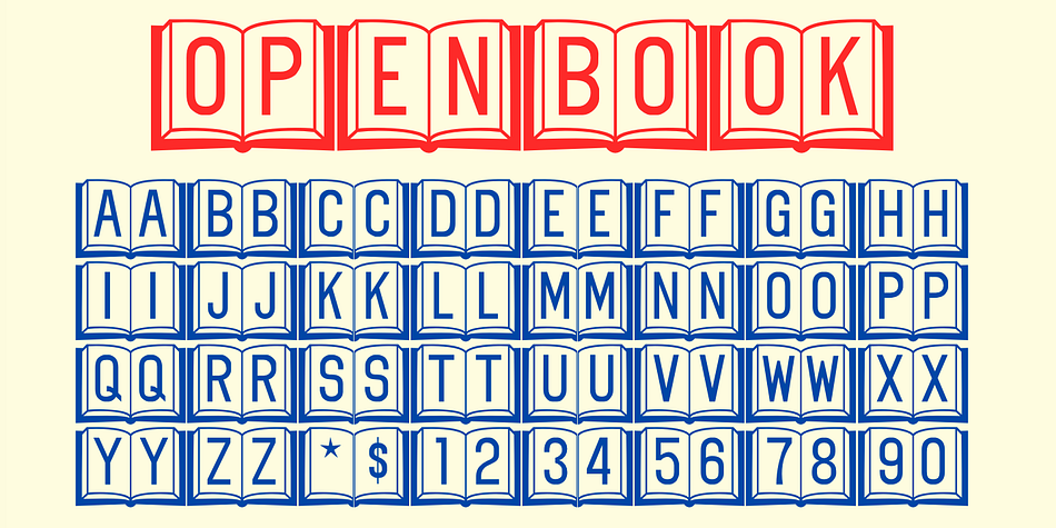 OpenBook Font